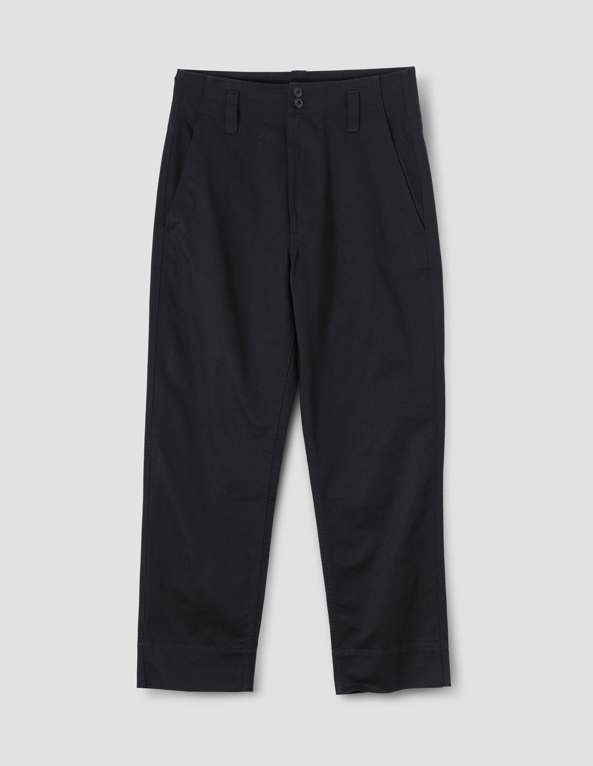 Pantalon à passants abaissés - Navy