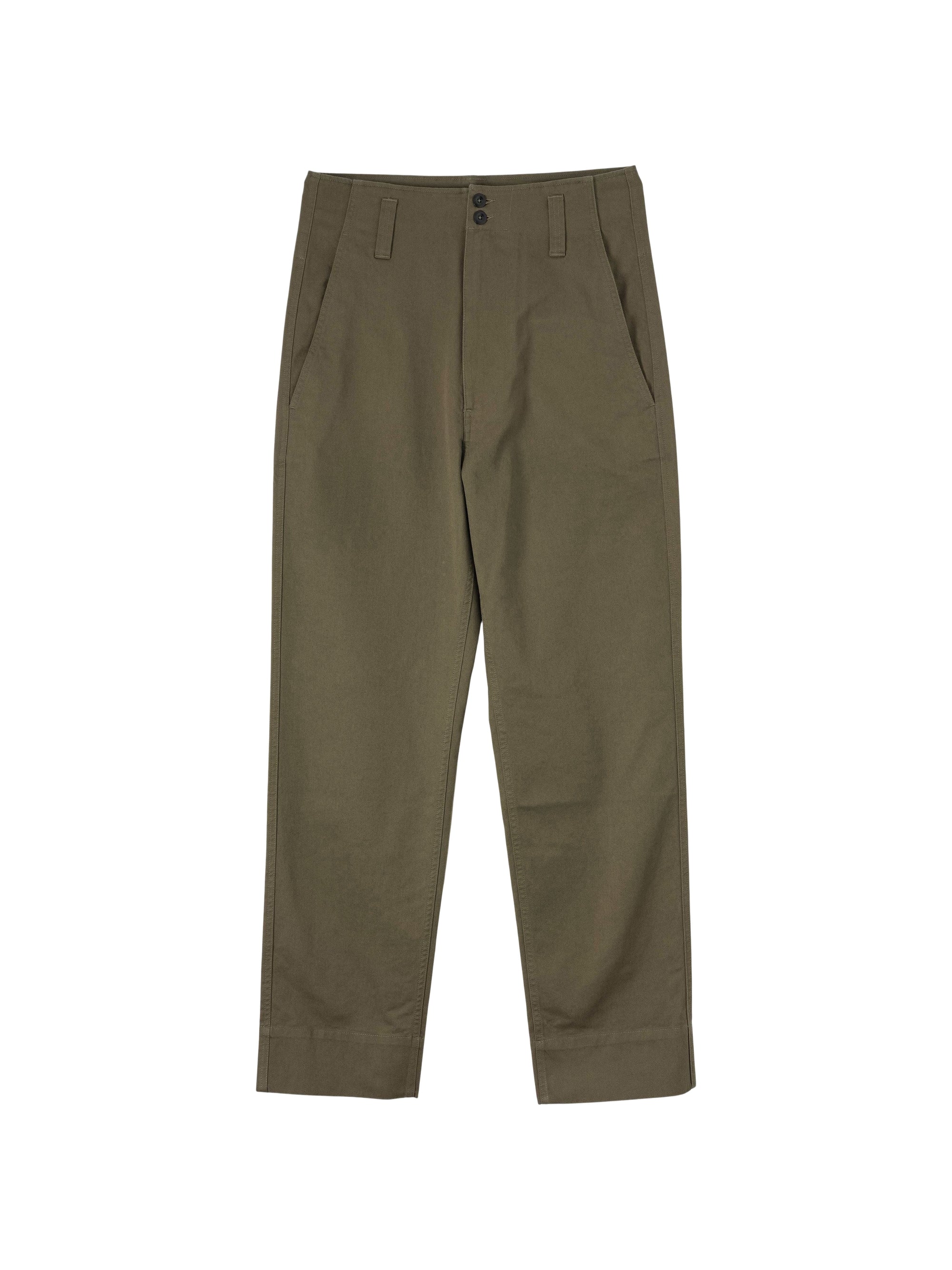 Pantalon ample et fuselé - Green