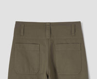 Pantalon à passants abaissés - Green