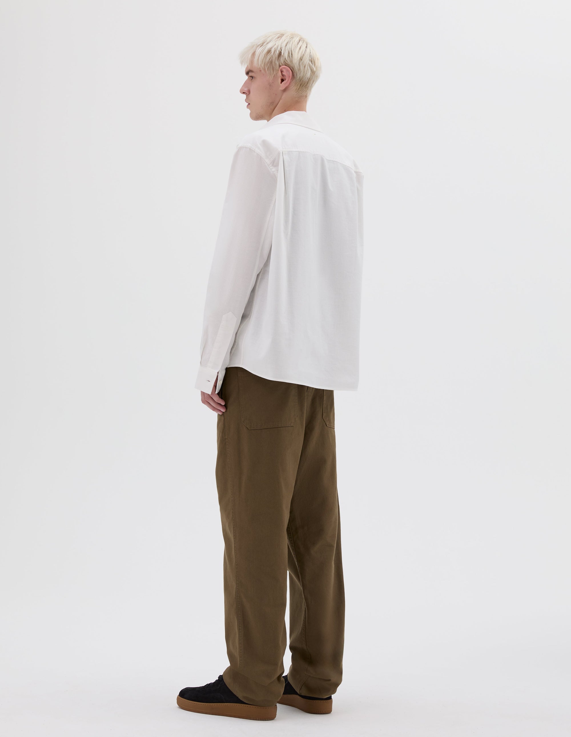 Pantalon à passants abaissés - Green