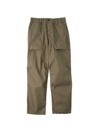 Pantalon cargo à poches - Green & Dark Brown