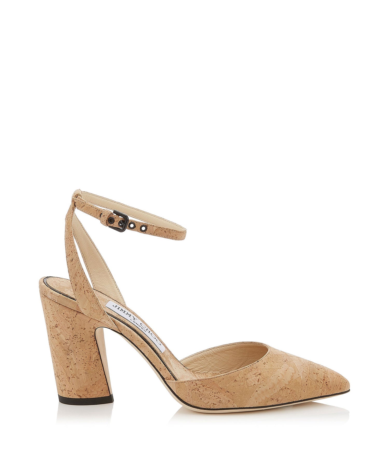 Micky 85 cork pumps - Nude