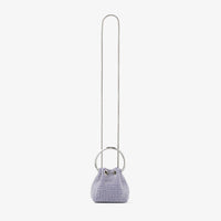 ZNO STOCK 0 / Reco 390 TANZANITE/SILVER Mini Bag MICRO BON BON