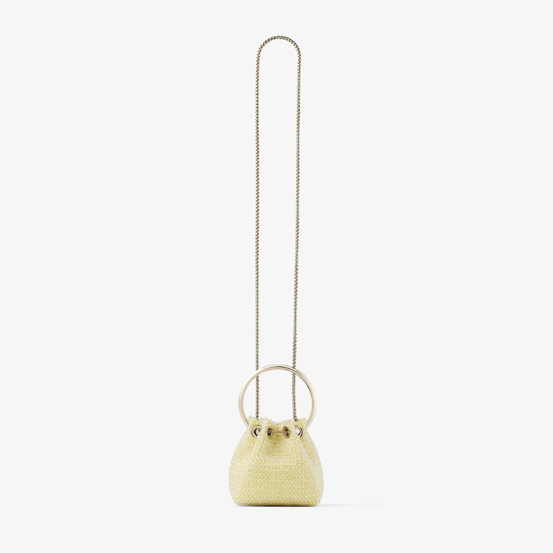 ZNO STOCK 0 / Reco 390 SUNBLEACHED YELLOW/LIGHT GOLD Mini Bag MICRO BON BON