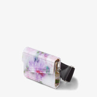 Mini pochette étoffe à imprimé floral - Multicolour