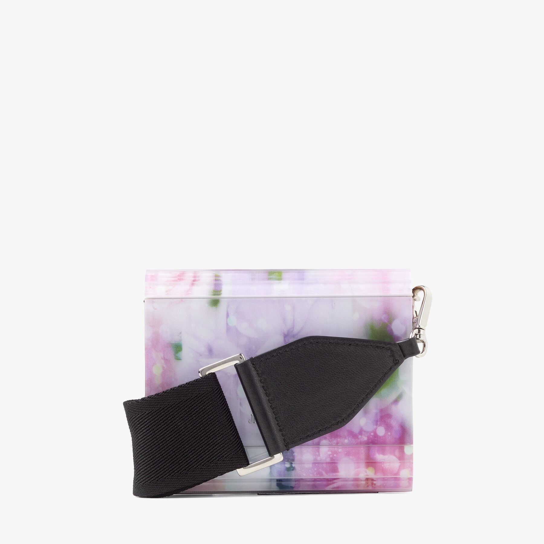 Mini pochette étoffe à imprimé floral - Multicolour