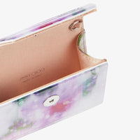 Mini pochette étoffe à imprimé floral - Multicolour