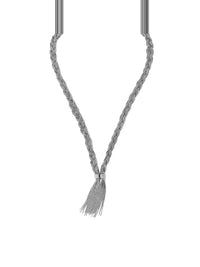 Sautoir Miki Sautoir Tresse Ms - Silver