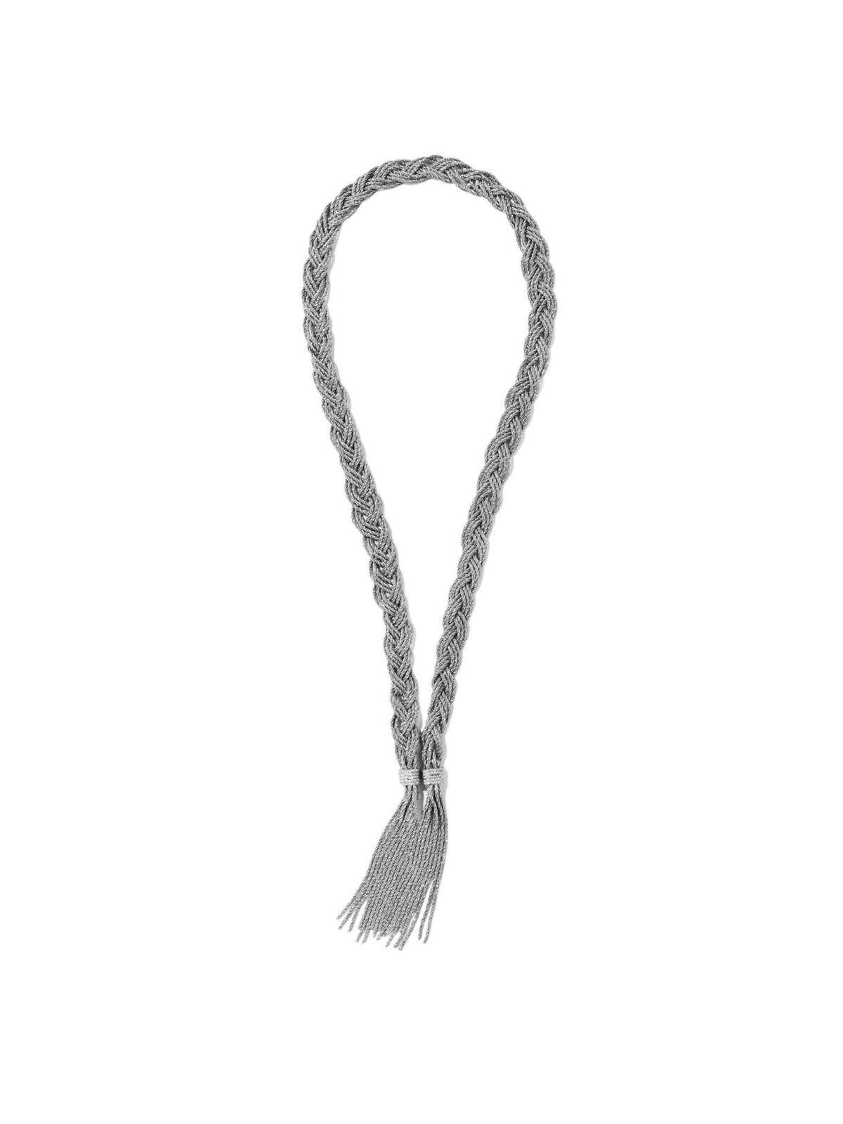 Sautoir Miki Sautoir Tresse Ms - Silver