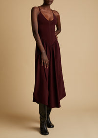 Mila dress - Merlot