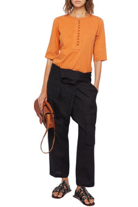 T-shirt Milina à manches 3/4 - Orange
