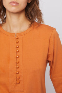 T-shirt Milina à manches 3/4 - Orange