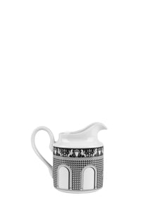 Facciata Quattrocentesca porcelain milk jug - Black & White