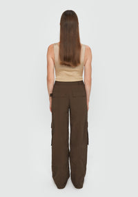 Pantalon cargo Millais - Chocolate