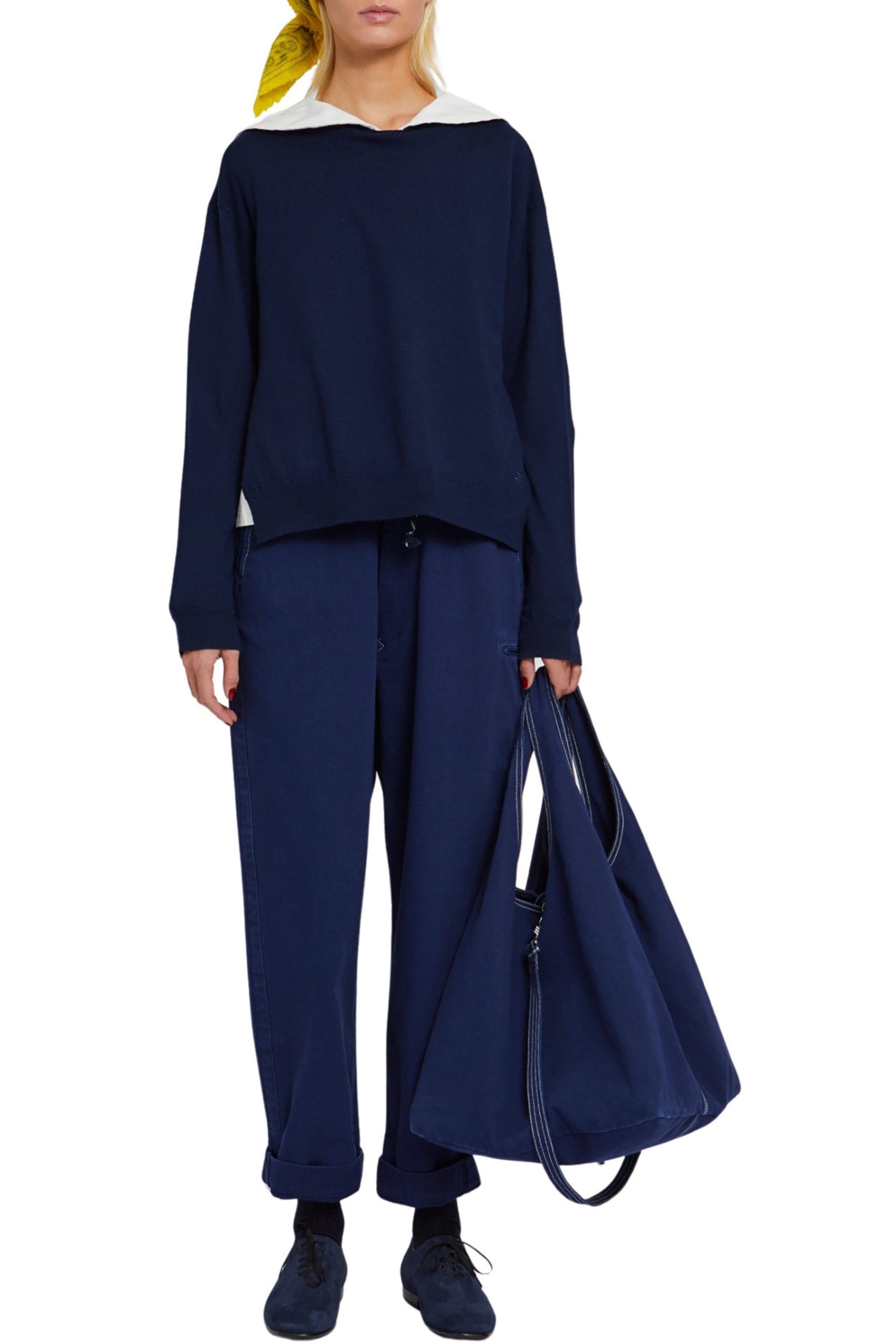 Pantalon Mila coupe chino - Indigo