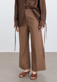 Pantalon court Milo - Cocoa