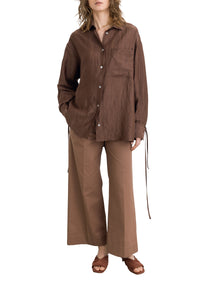 Pantalon court Milo - Cocoa