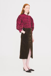 Blouse Mimi - Burgundy