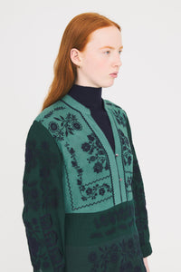 Robe longue Mimi - Dark Green