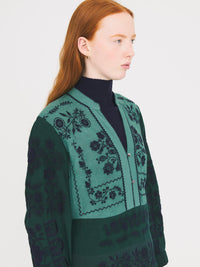 Robe longue Mimi - Dark Green