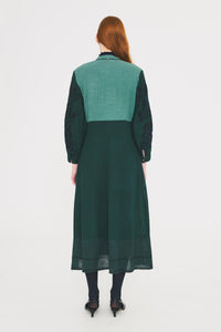 Robe longue Mimi - Dark Green