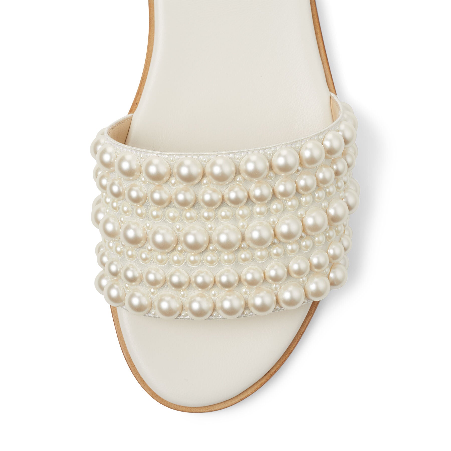 Sandales plates Minea - White & Yellow