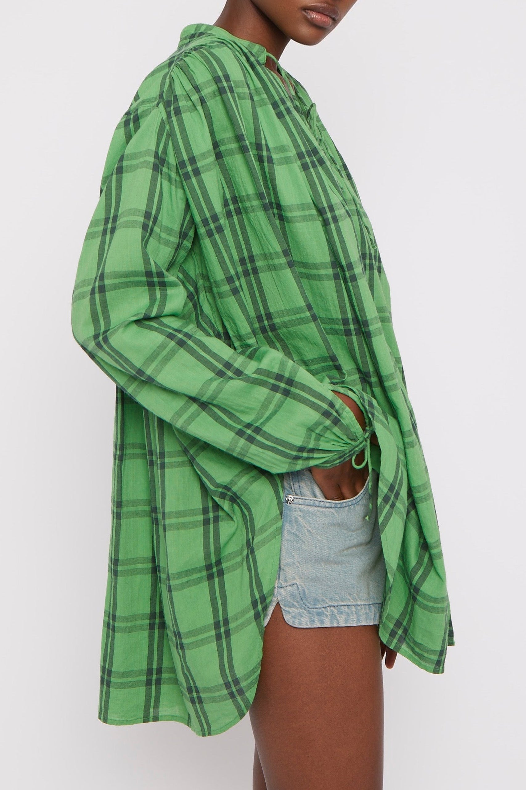 Robe courte Cigarette - Green