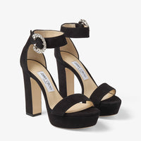 ZNO STOCK 0 DJV 6/1 ST 17% Prix 290 / Reco 200 BLACK/CRYSTAL Sandal MIONNE 120