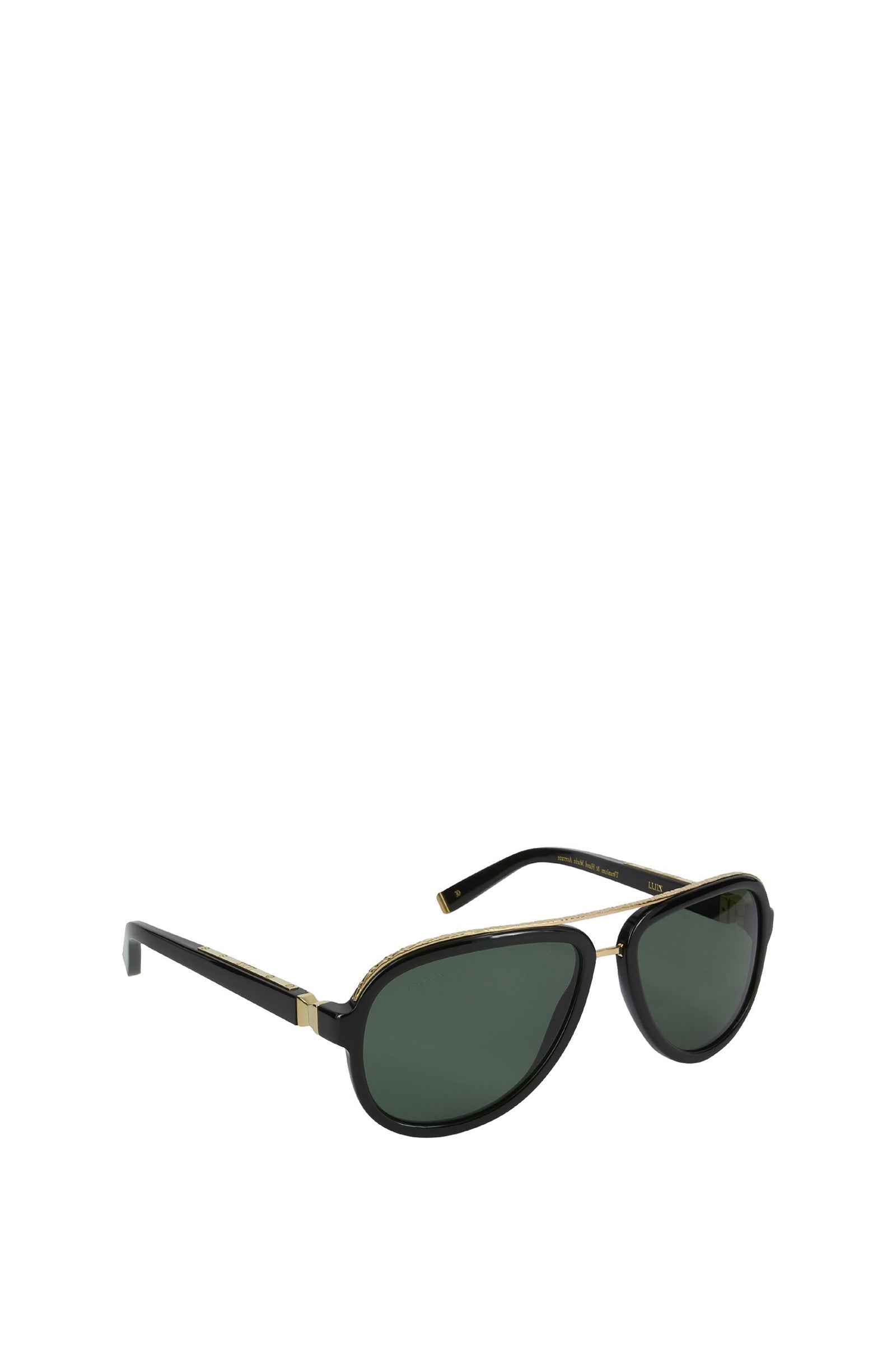 Lunettes de soleil double pont - Noir & Doré
