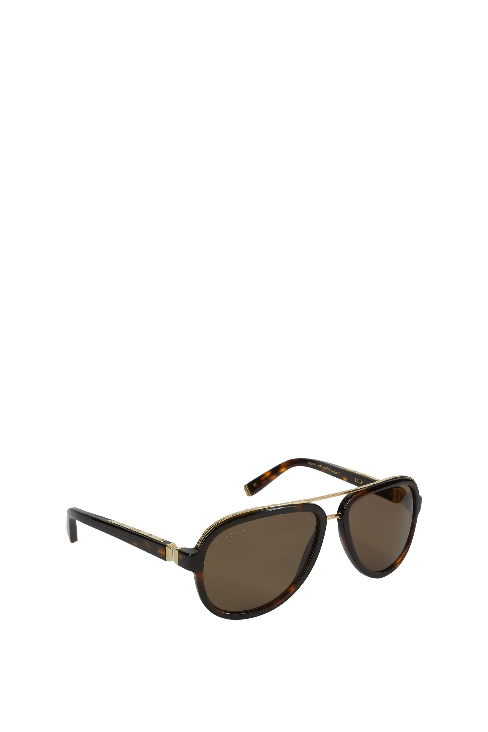 Lunettes de soleil écaille - Marron & Doré
