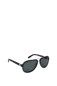 Lunettes de soleil à pont - Noir & Argenté