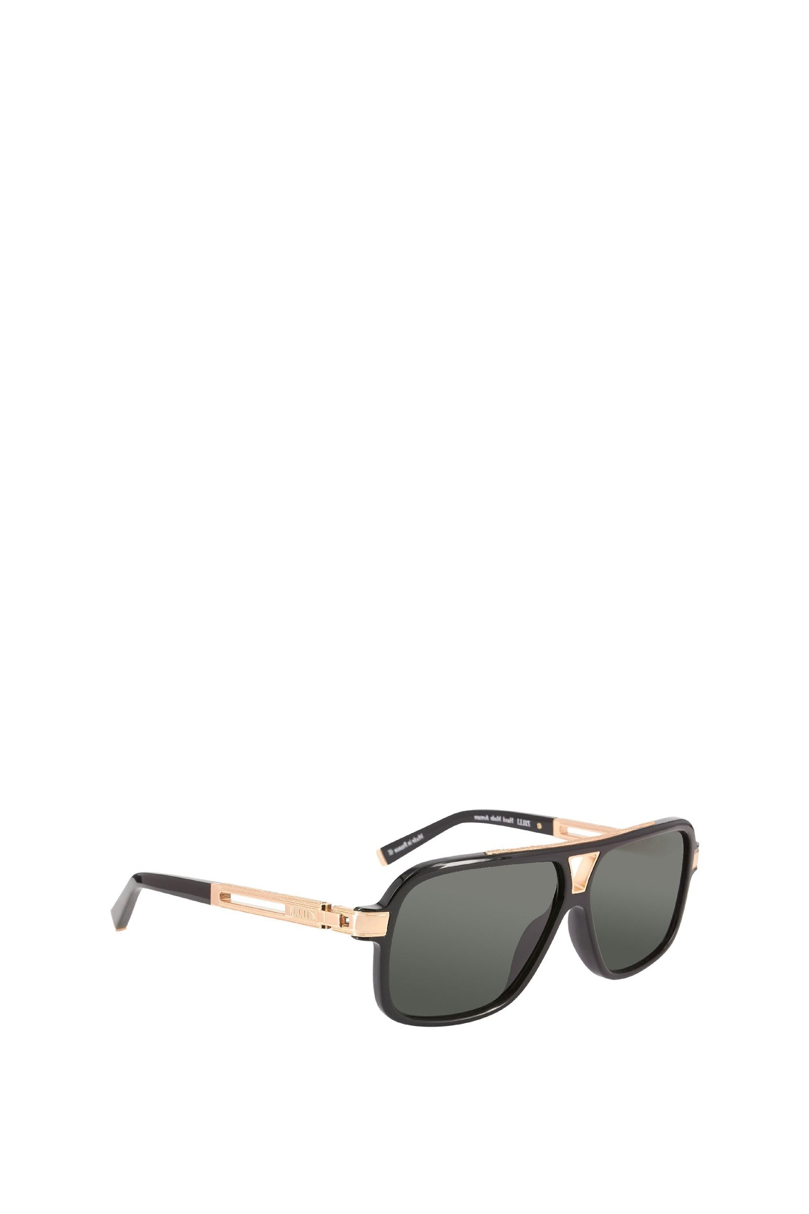 Lunettes de soleil double pont - Noir & Doré