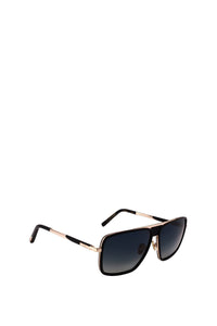 Lunettes de soleil aviateur - Noir & Doré
