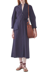 NAVY MIRABEL LONG DRE