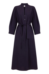 NAVY MIRABEL LONG DRE