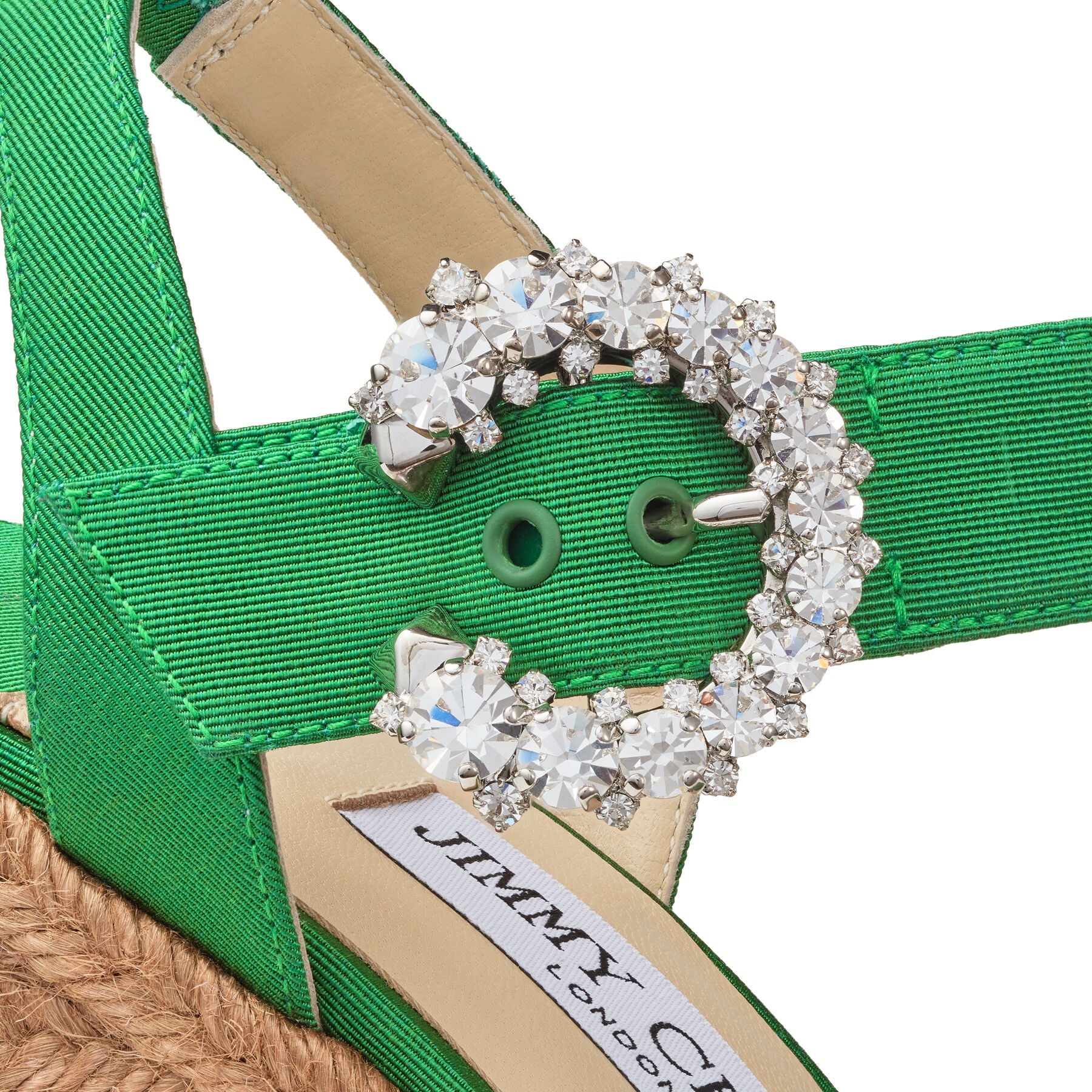 ZNO STOCK 0 DJV 1/0 ST 0% Price 250 / Reco 150 MALACHITE/CRYSTAL Casual Wedge MIRABELLE 110