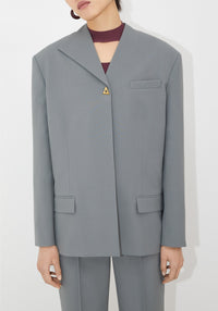 Blazer Miramar structuré - Steel Blue