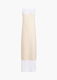Ivory Miriele Dress In Ivory - Ivory
