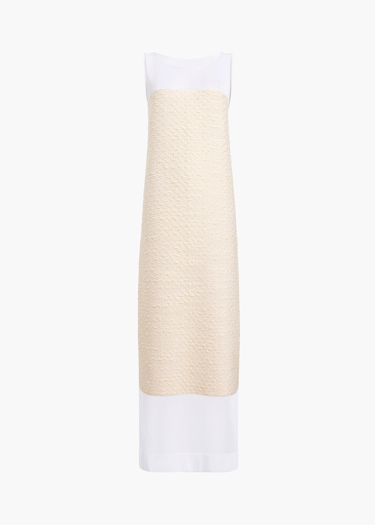 Ivory Miriele Dress In Ivory - Ivory
