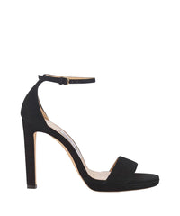 Misty 120 sandals in leather - Black