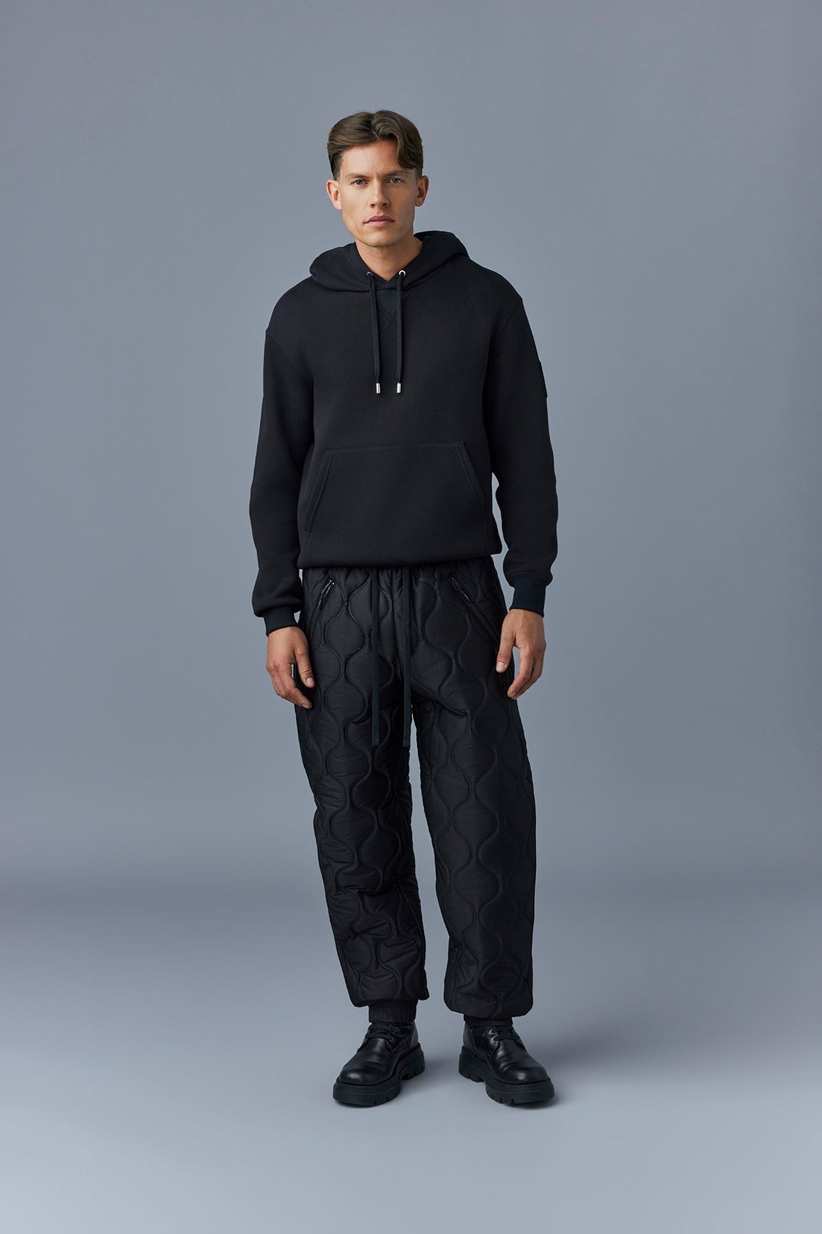 Pantalon Mitchell matelassé - Black