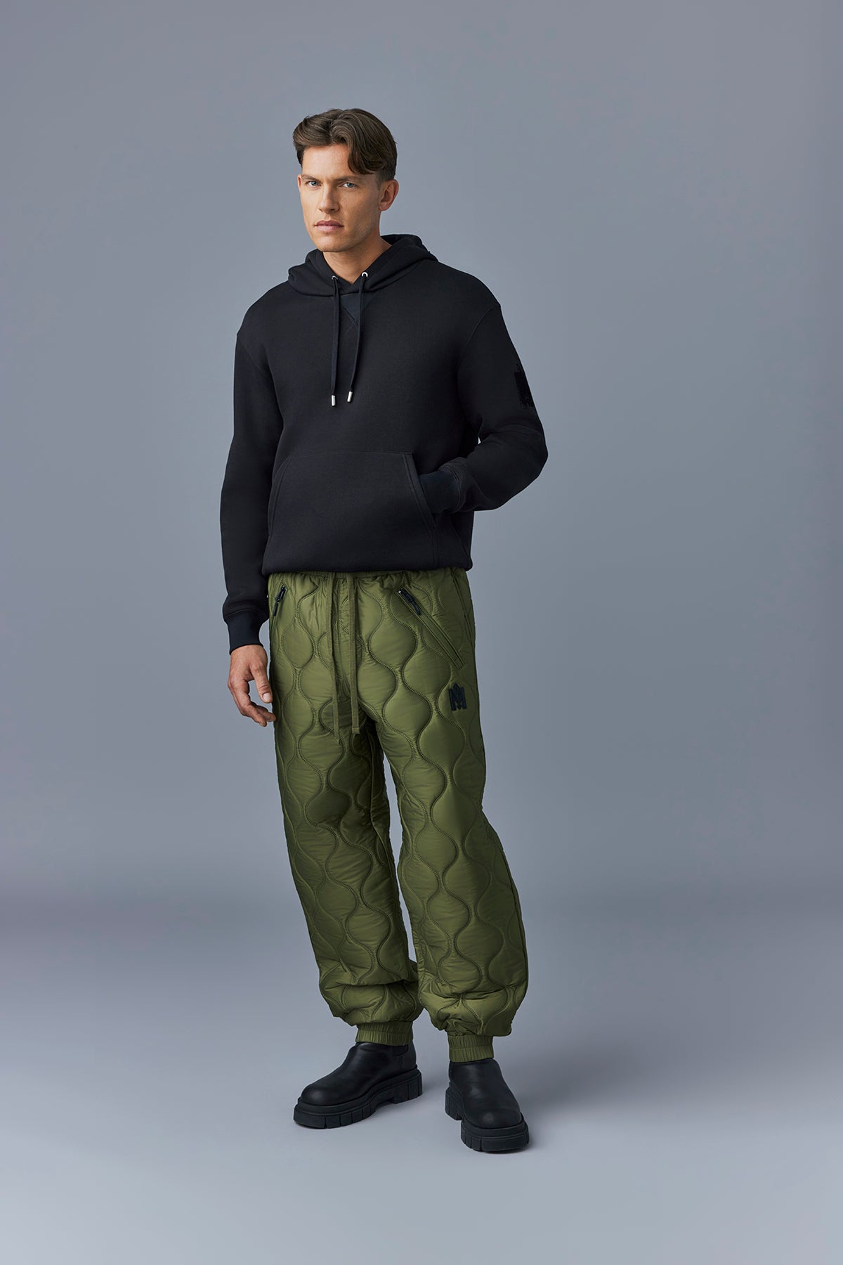 Pantalon Mitchell matelassé - Light Military