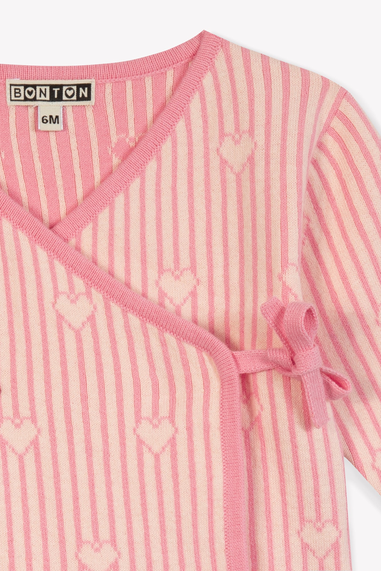 Elo set - Jacquard Coeur Rayé