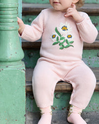 Mil cotton jumpsuit - Peach Whip