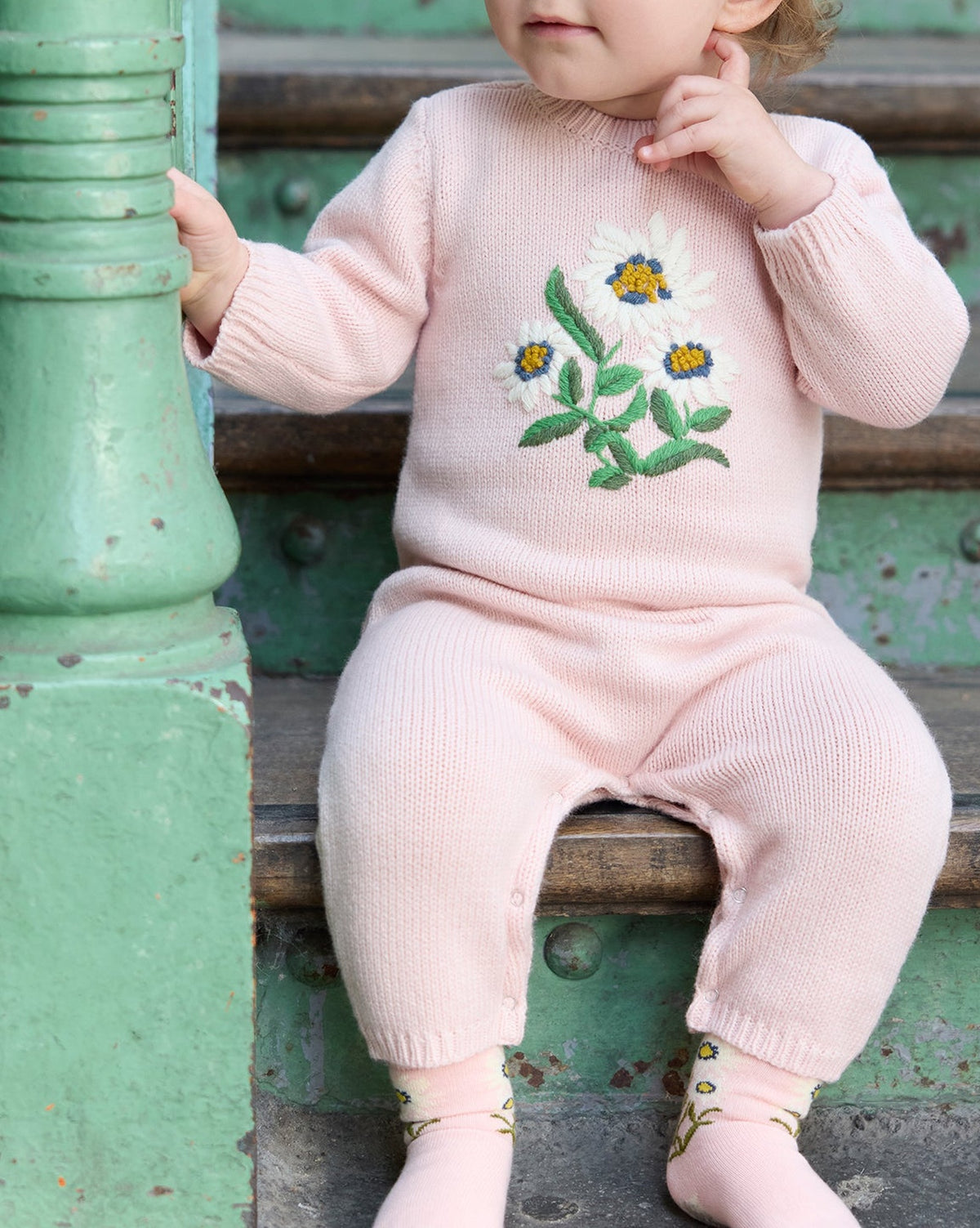 Mil cotton jumpsuit - Peach Whip