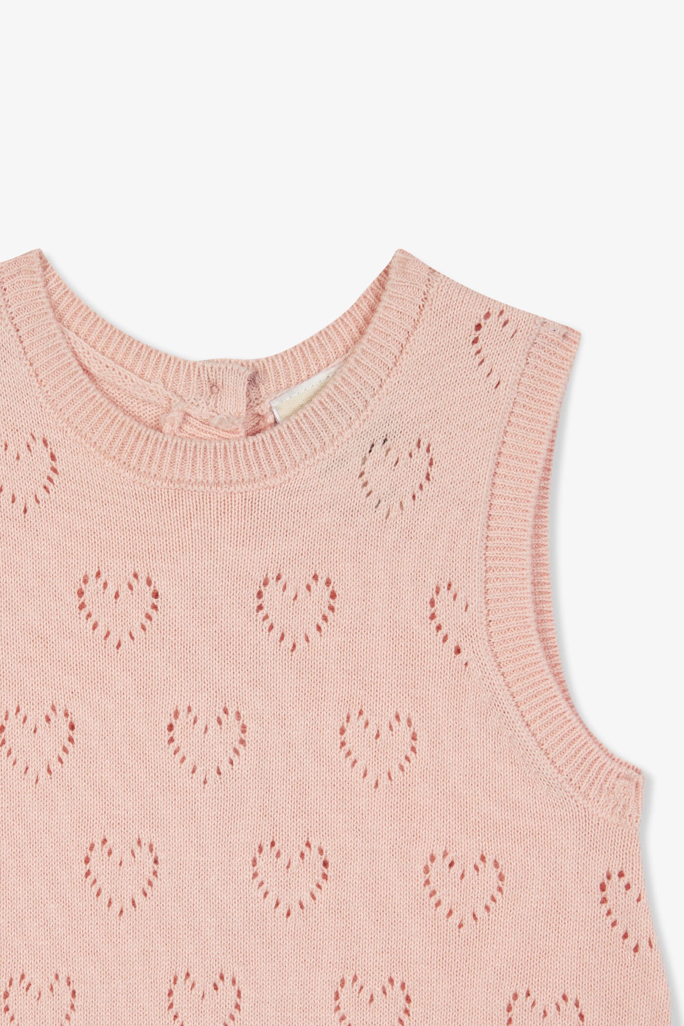 Barboteuse Milk - Rose Coquillage