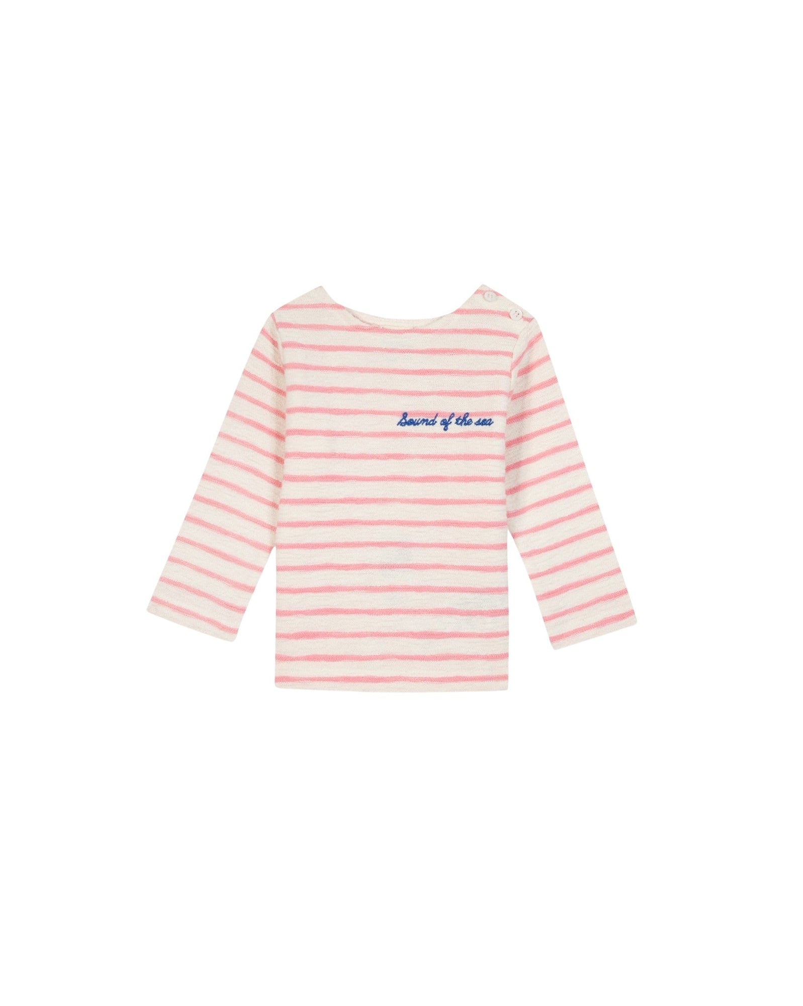 T-shirt Mario - Rayure Rose
