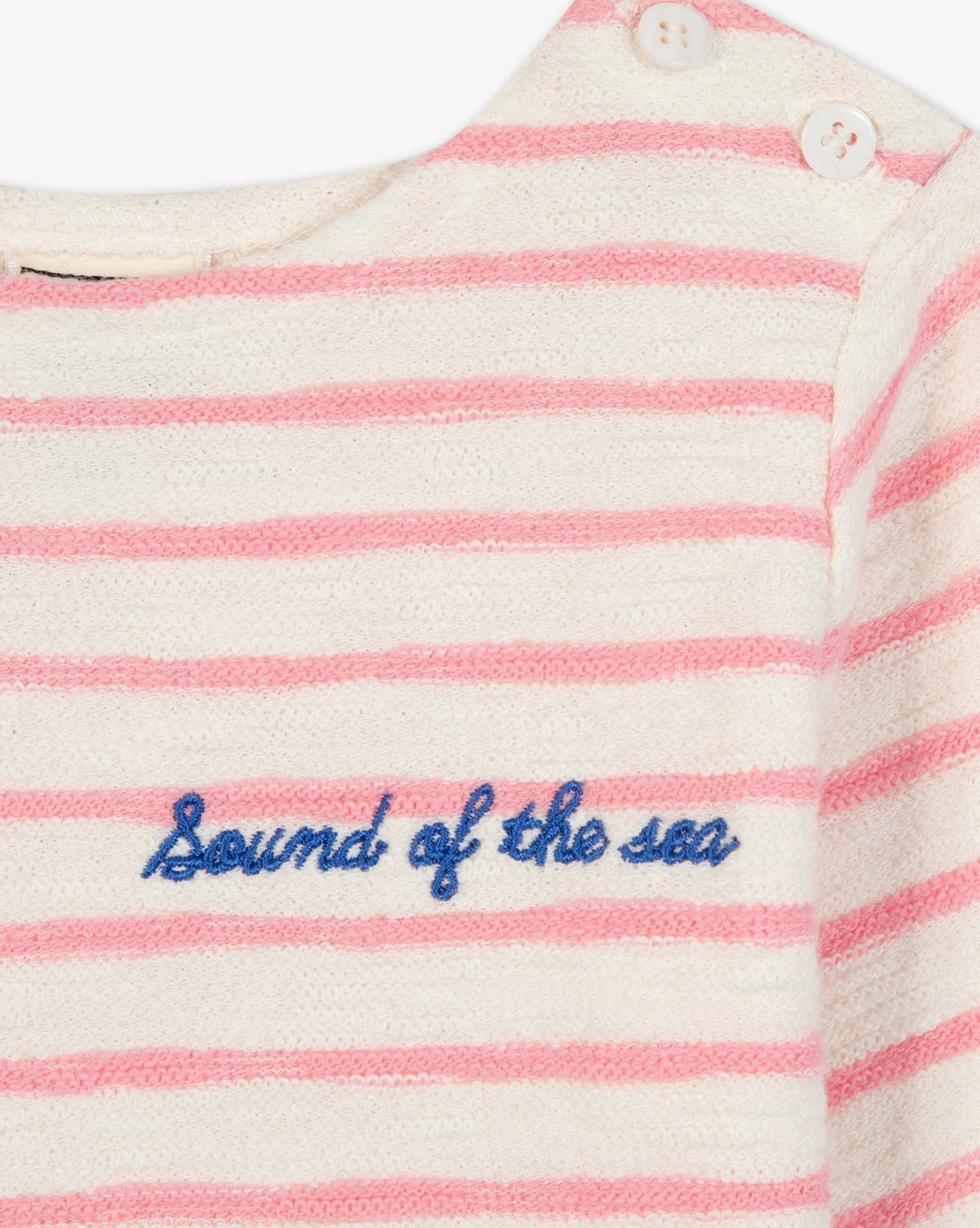 T-shirt Mario en coton - Rayure Rose