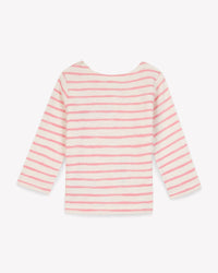 T-shirt Mario en coton - Rayure Rose