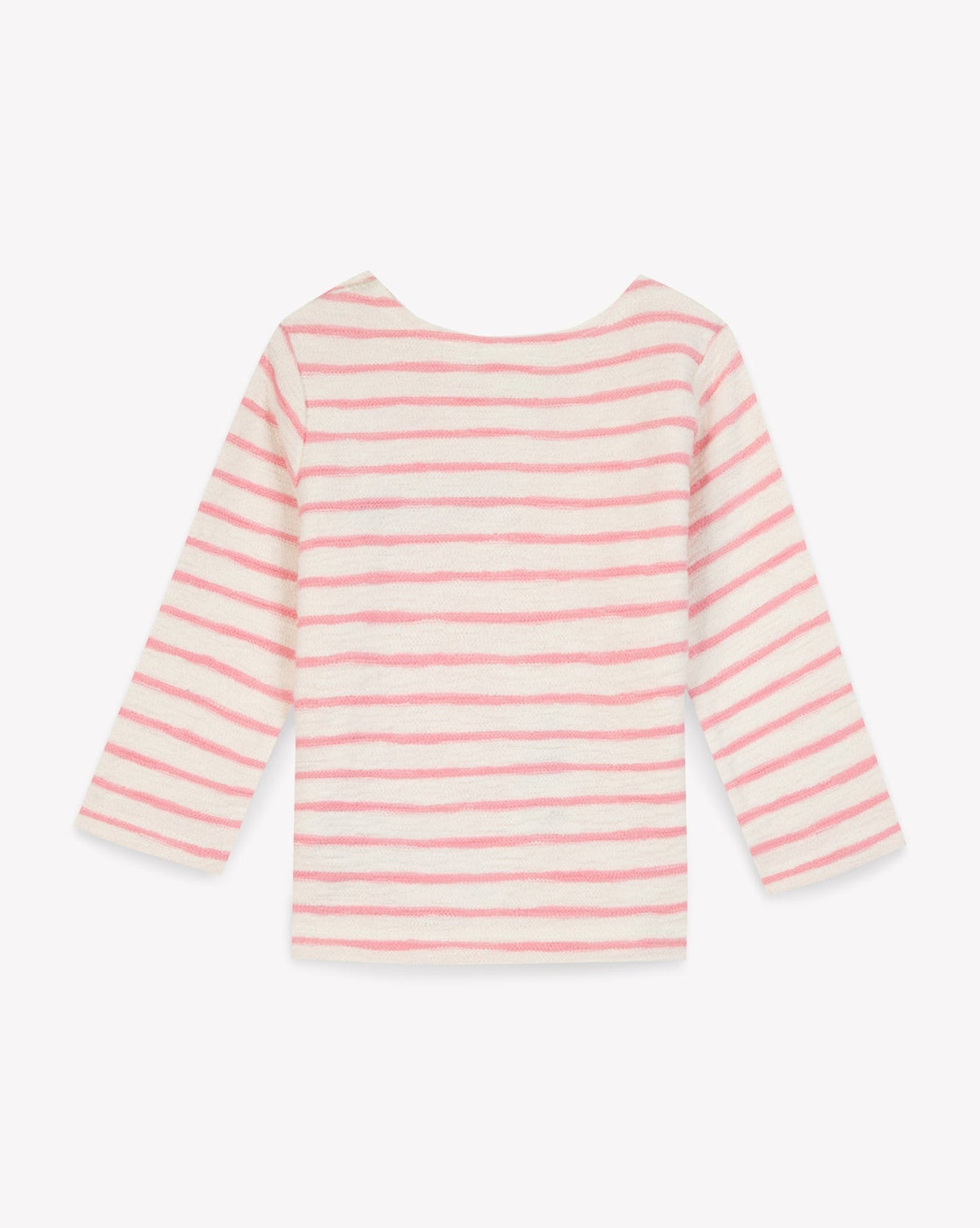 T-shirt Mario en coton - Rayure Rose
